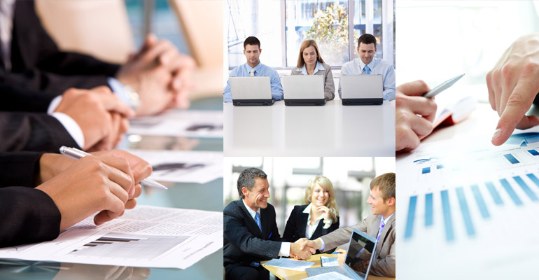 A colour picture showing clients working with Emotive Art Prints.